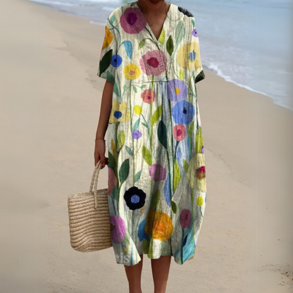 ROSALIE | ELEGANT FLORAL DRESS