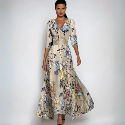 BRIONY | FLORAL ELEGANCE DRESS