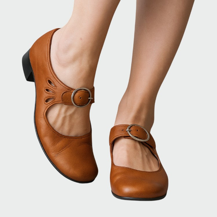 ELSPETH | ORTHOPAEDIC LEATHER COMFORT SANDALS