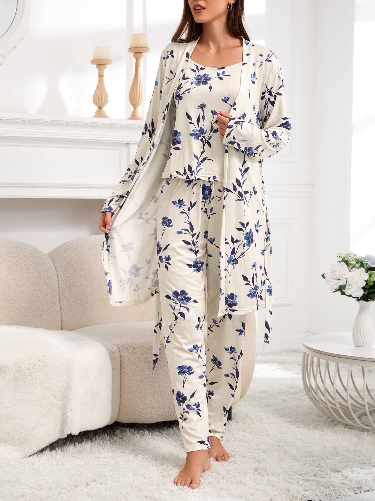 KATHY | VINTAGE FLORAL PAJAMA SET