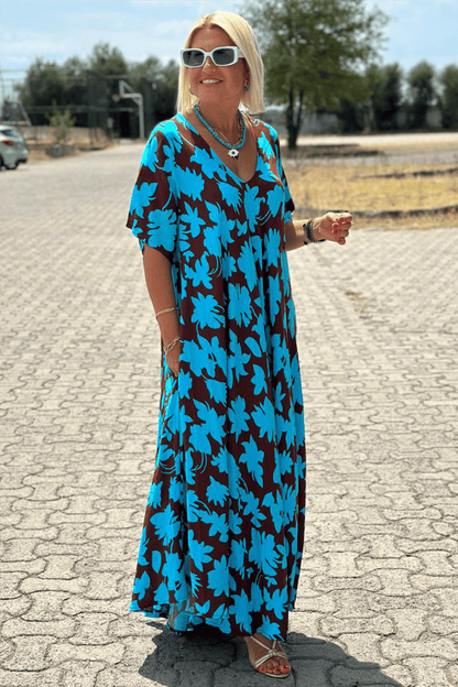 SHARON | ELEGANT DRESS WITH TUMMY COVERAGE