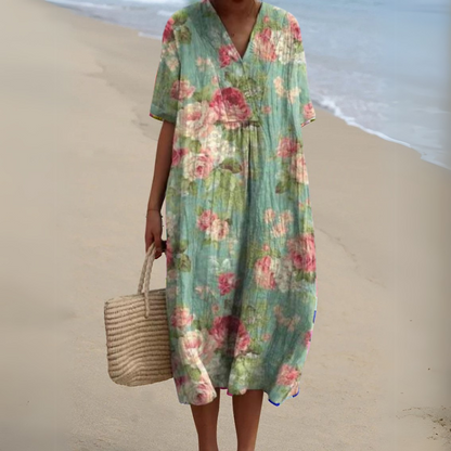 ROSALIE | ELEGANT FLORAL DRESS