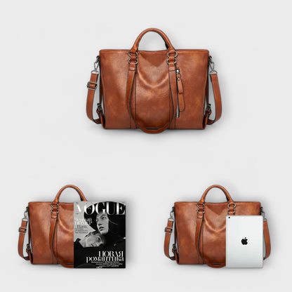 OLIVIA - LARGE LEATHER BAG