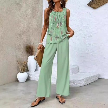 LOUISE | LIGHT ELEGANT TWO-PIECE SUMMER SUIT
