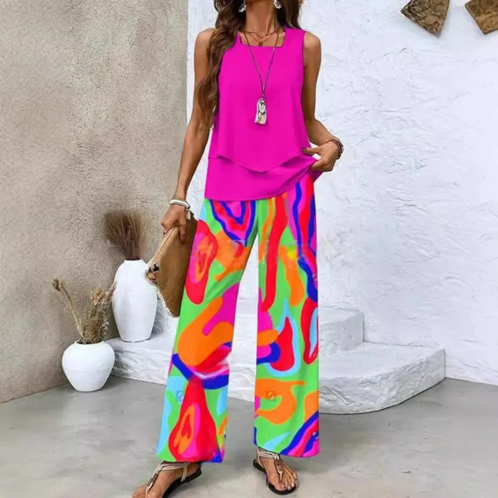 LOUISE | LIGHT ELEGANT TWO-PIECE SUMMER SUIT