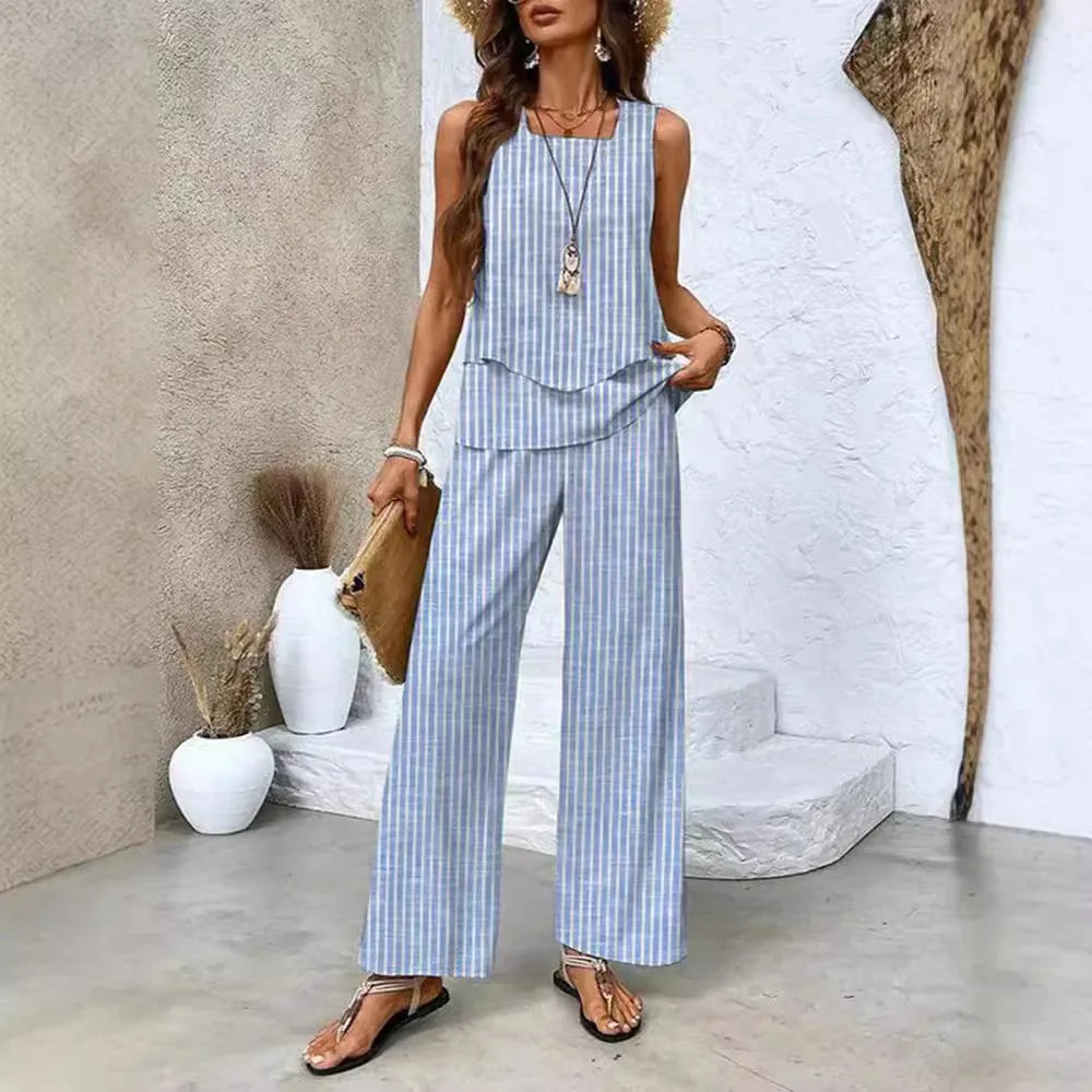 LOUISE | LIGHT ELEGANT TWO-PIECE SUMMER SUIT