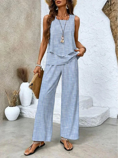 LOUISE | LIGHT ELEGANT TWO-PIECE SUMMER SUIT
