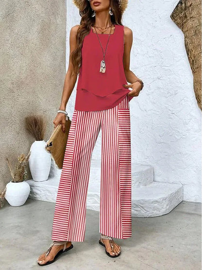 LOUISE | LIGHT ELEGANT TWO-PIECE SUMMER SUIT
