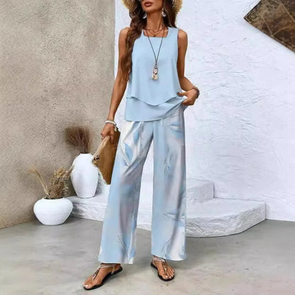 LOUISE | LIGHT ELEGANT TWO-PIECE SUMMER SUIT
