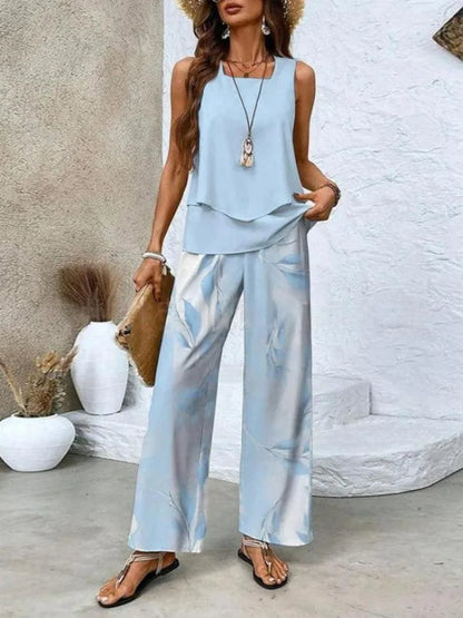 LOUISE | LIGHT ELEGANT TWO-PIECE SUMMER SUIT