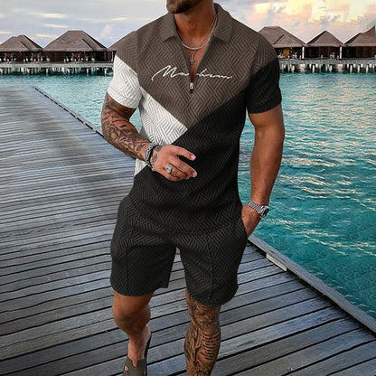 JONAS | VANGUARD POLOSHIRT & SHORTS SET
