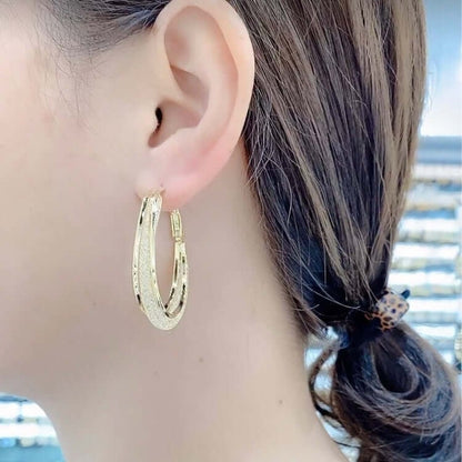 EILEEN | OVAL EARRINGS